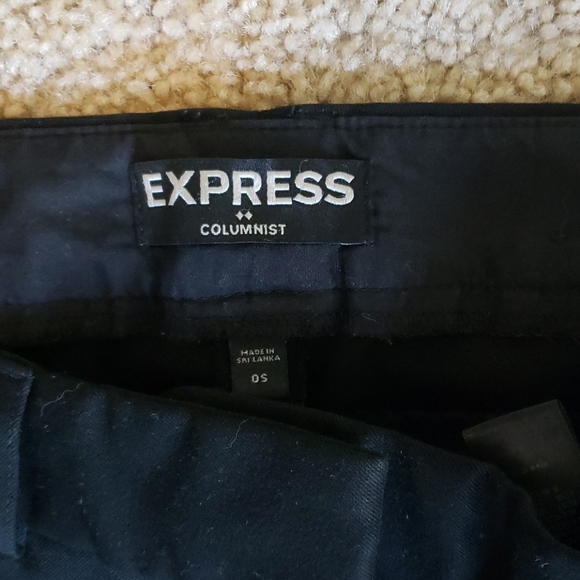 Express Black Columnist  trousers - Picture 3 of 3